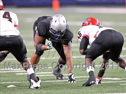 Thumbnail 2 in Cedar Hill vs. Guyer (Kirk Herbstreit National Kickoff Classic) photogallery.