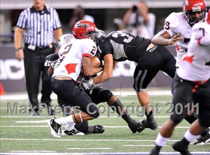 Thumbnail 1 in Cedar Hill vs. Guyer (Kirk Herbstreit National Kickoff Classic) photogallery.