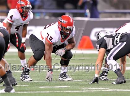 Thumbnail 1 in Cedar Hill vs. Guyer (Kirk Herbstreit National Kickoff Classic) photogallery.