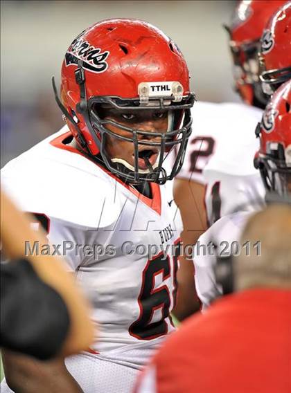 Thumbnail 1 in Cedar Hill vs. Guyer (Kirk Herbstreit National Kickoff Classic) photogallery.