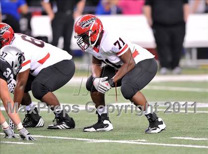 Thumbnail 2 in Cedar Hill vs. Guyer (Kirk Herbstreit National Kickoff Classic) photogallery.
