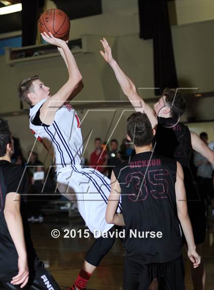 Thumbnail 2 in Santa Clarita Christian vs. Albert Einstein Academy (Santa Clarita Christian Tournament) photogallery.