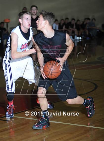 Thumbnail 2 in Santa Clarita Christian vs. Albert Einstein Academy (Santa Clarita Christian Tournament) photogallery.