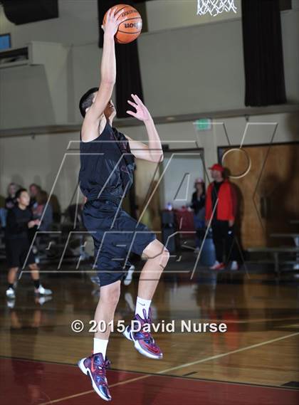Thumbnail 3 in Santa Clarita Christian vs. Albert Einstein Academy (Santa Clarita Christian Tournament) photogallery.