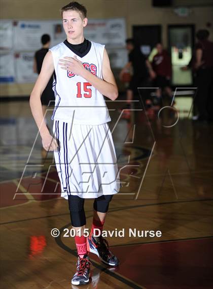 Thumbnail 1 in Santa Clarita Christian vs. Albert Einstein Academy (Santa Clarita Christian Tournament) photogallery.