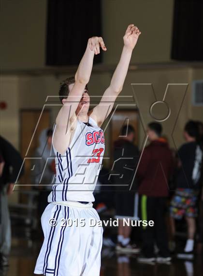 Thumbnail 1 in Santa Clarita Christian vs. Albert Einstein Academy (Santa Clarita Christian Tournament) photogallery.