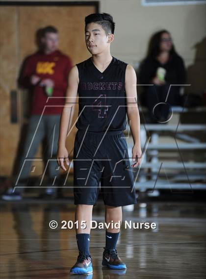 Thumbnail 3 in Santa Clarita Christian vs. Albert Einstein Academy (Santa Clarita Christian Tournament) photogallery.