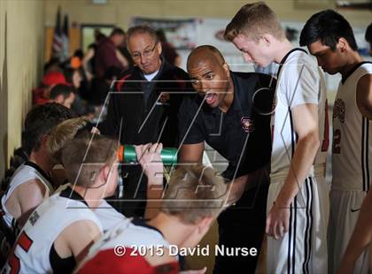 Thumbnail 2 in Santa Clarita Christian vs. Albert Einstein Academy (Santa Clarita Christian Tournament) photogallery.