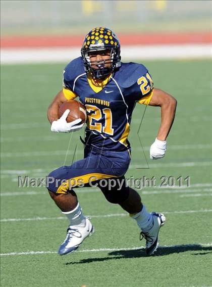 Thumbnail 1 in Bishop Lynch vs. Prestonwood Christian (TAPPS Division 1 Semifinal) photogallery.