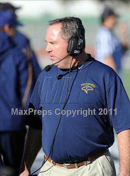 Thumbnail 3 in Bishop Lynch vs. Prestonwood Christian (TAPPS Division 1 Semifinal) photogallery.