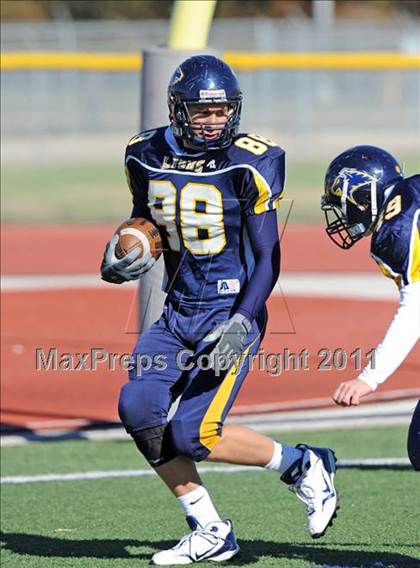 Thumbnail 3 in Bishop Lynch vs. Prestonwood Christian (TAPPS Division 1 Semifinal) photogallery.