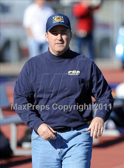 Thumbnail 1 in Bishop Lynch vs. Prestonwood Christian (TAPPS Division 1 Semifinal) photogallery.