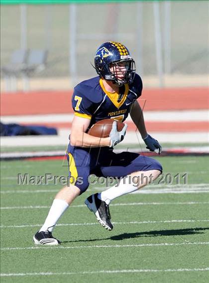 Thumbnail 1 in Bishop Lynch vs. Prestonwood Christian (TAPPS Division 1 Semifinal) photogallery.