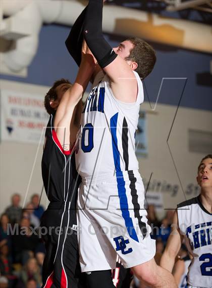 Thumbnail 3 in Denver Christian vs. Haxtun (CHSAA 2A Region 4 Final) photogallery.