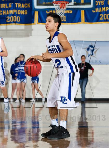 Thumbnail 2 in Denver Christian vs. Haxtun (CHSAA 2A Region 4 Final) photogallery.