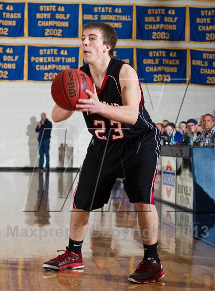 Thumbnail 1 in Denver Christian vs. Haxtun (CHSAA 2A Region 4 Final) photogallery.