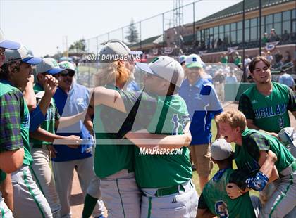 Thumbnail 1 in Porterville vs. Highland (CIF CS D3 Final) photogallery.