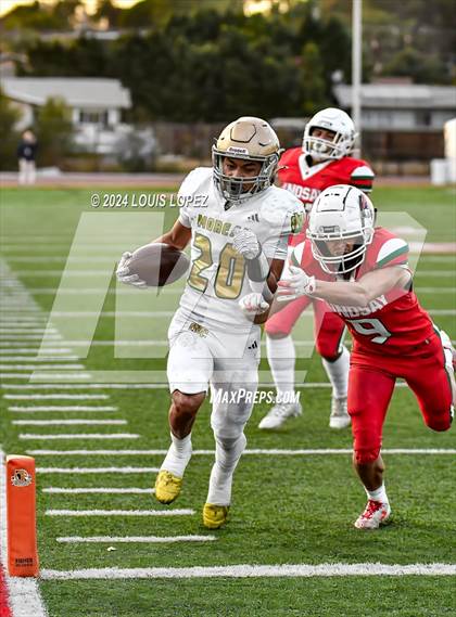 Thumbnail 3 in Moreau Catholic @ Lindsay (CIF State DIV 7AA Championship) photogallery.