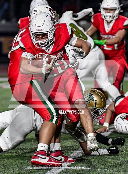Thumbnail 1 in Moreau Catholic @ Lindsay (CIF State DIV 7AA Championship) photogallery.