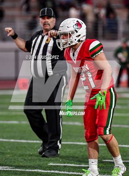 Thumbnail 2 in Moreau Catholic @ Lindsay (CIF State DIV 7AA Championship) photogallery.