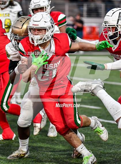 Thumbnail 3 in Moreau Catholic @ Lindsay (CIF State DIV 7AA Championship) photogallery.
