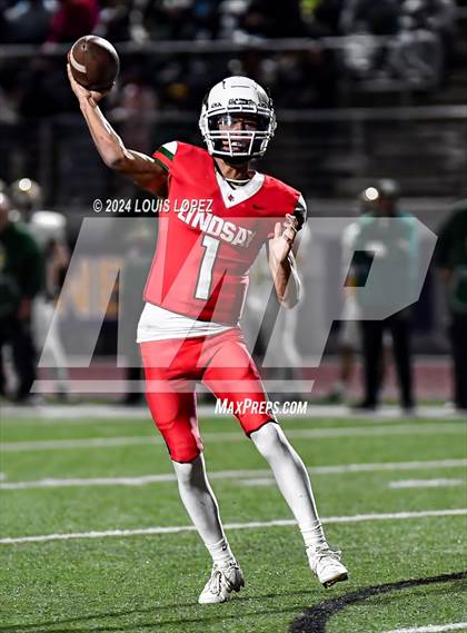Thumbnail 3 in Moreau Catholic @ Lindsay (CIF State DIV 7AA Championship) photogallery.