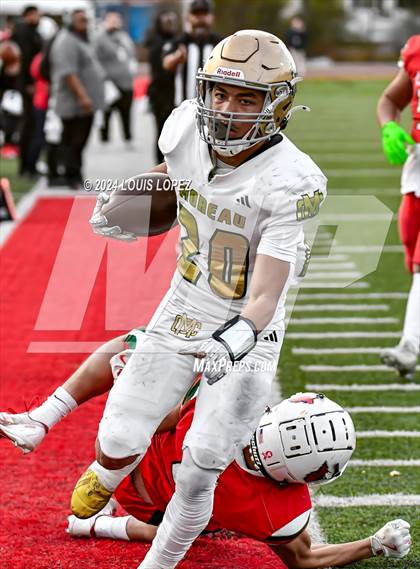Thumbnail 2 in Moreau Catholic @ Lindsay (CIF State DIV 7AA Championship) photogallery.