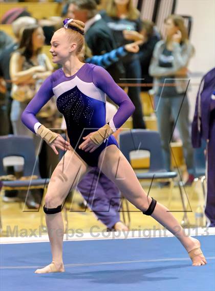 Thumbnail 3 in CHSAA 5A State Gymnastics Championships photogallery.