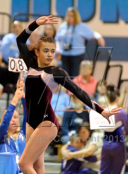 Thumbnail 1 in CHSAA 5A State Gymnastics Championships photogallery.