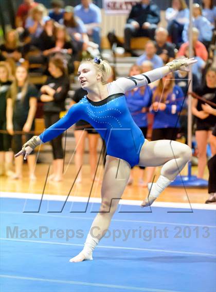 Thumbnail 3 in CHSAA 5A State Gymnastics Championships photogallery.