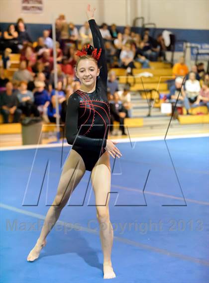 Thumbnail 3 in CHSAA 5A State Gymnastics Championships photogallery.