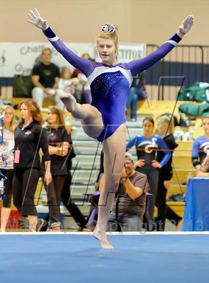 Thumbnail 1 in CHSAA 5A State Gymnastics Championships photogallery.