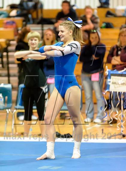 Thumbnail 1 in CHSAA 5A State Gymnastics Championships photogallery.
