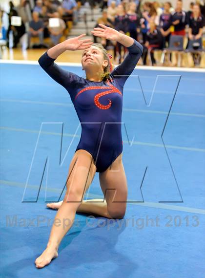 Thumbnail 2 in CHSAA 5A State Gymnastics Championships photogallery.