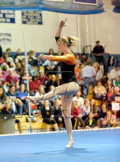 Thumbnail 3 in CHSAA 5A State Gymnastics Championships photogallery.