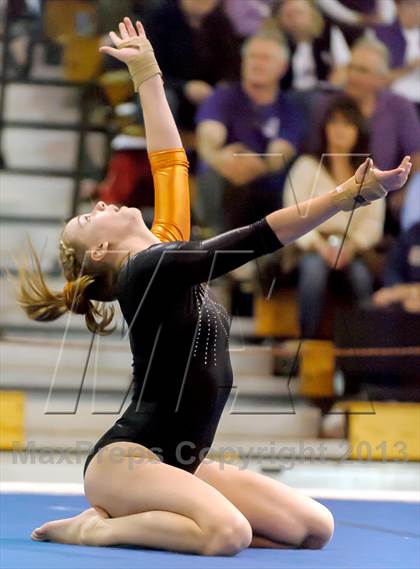 Thumbnail 1 in CHSAA 5A State Gymnastics Championships photogallery.