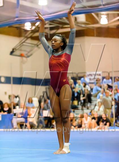 Thumbnail 2 in CHSAA 5A State Gymnastics Championships photogallery.