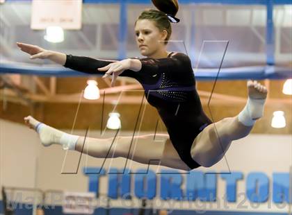 Thumbnail 1 in CHSAA 5A State Gymnastics Championships photogallery.