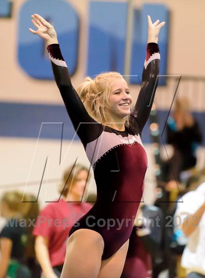 Thumbnail 2 in CHSAA 5A State Gymnastics Championships photogallery.