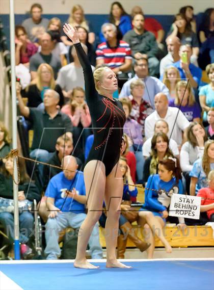 Thumbnail 3 in CHSAA 5A State Gymnastics Championships photogallery.