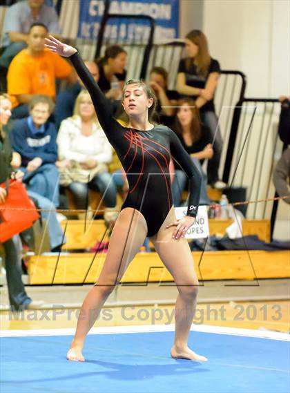 Thumbnail 3 in CHSAA 5A State Gymnastics Championships photogallery.