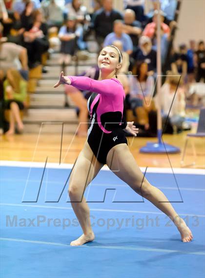 Thumbnail 3 in CHSAA 5A State Gymnastics Championships photogallery.