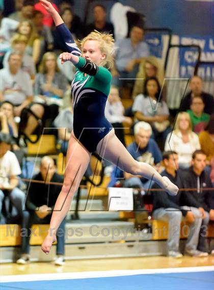Thumbnail 3 in CHSAA 5A State Gymnastics Championships photogallery.