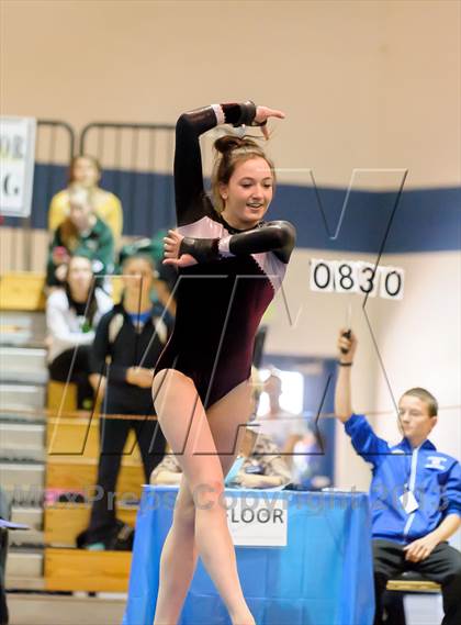 Thumbnail 2 in CHSAA 5A State Gymnastics Championships photogallery.