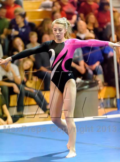 Thumbnail 1 in CHSAA 5A State Gymnastics Championships photogallery.