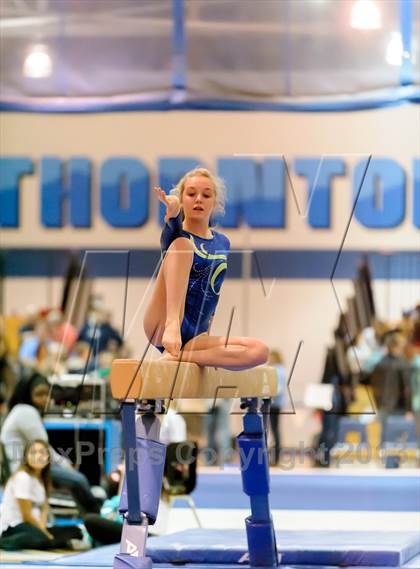 Thumbnail 1 in CHSAA 5A State Gymnastics Championships photogallery.
