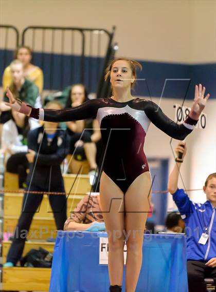 Thumbnail 1 in CHSAA 5A State Gymnastics Championships photogallery.