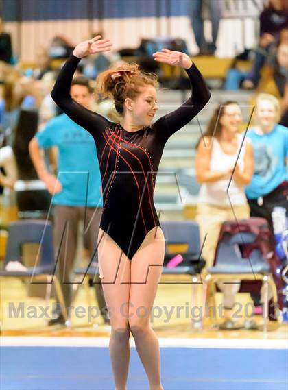 Thumbnail 1 in CHSAA 5A State Gymnastics Championships photogallery.