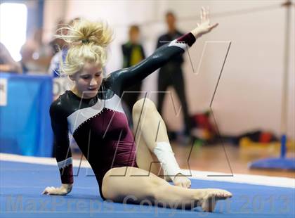 Thumbnail 1 in CHSAA 5A State Gymnastics Championships photogallery.