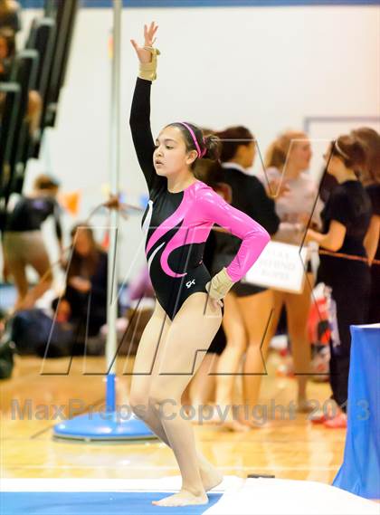 Thumbnail 1 in CHSAA 5A State Gymnastics Championships photogallery.